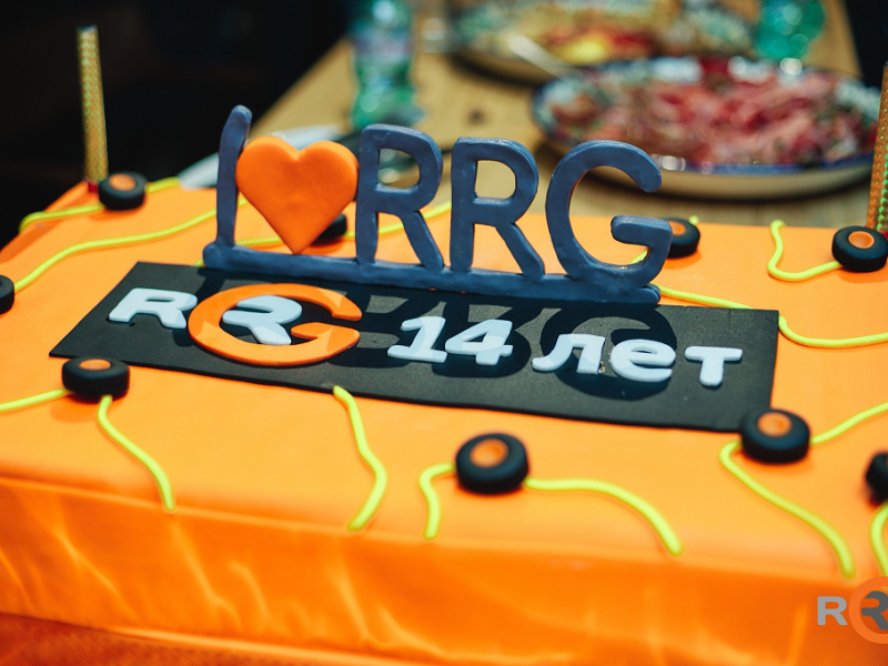 Инновационной компании RRG 14 лет!